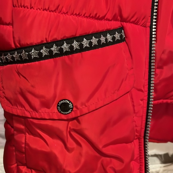 London fog girls coat excellent condition size 10/12 - Picture 4 of 6